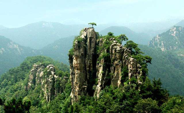 山东波肖门尾图库颗粒机旅游第二站蒙山