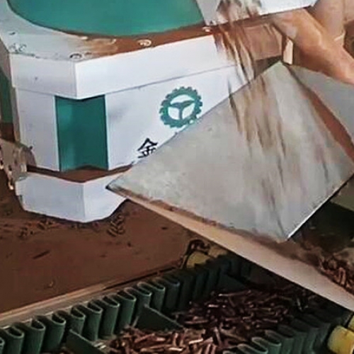 福建年产5000吨稻壳颗粒机生产线设备调试完成