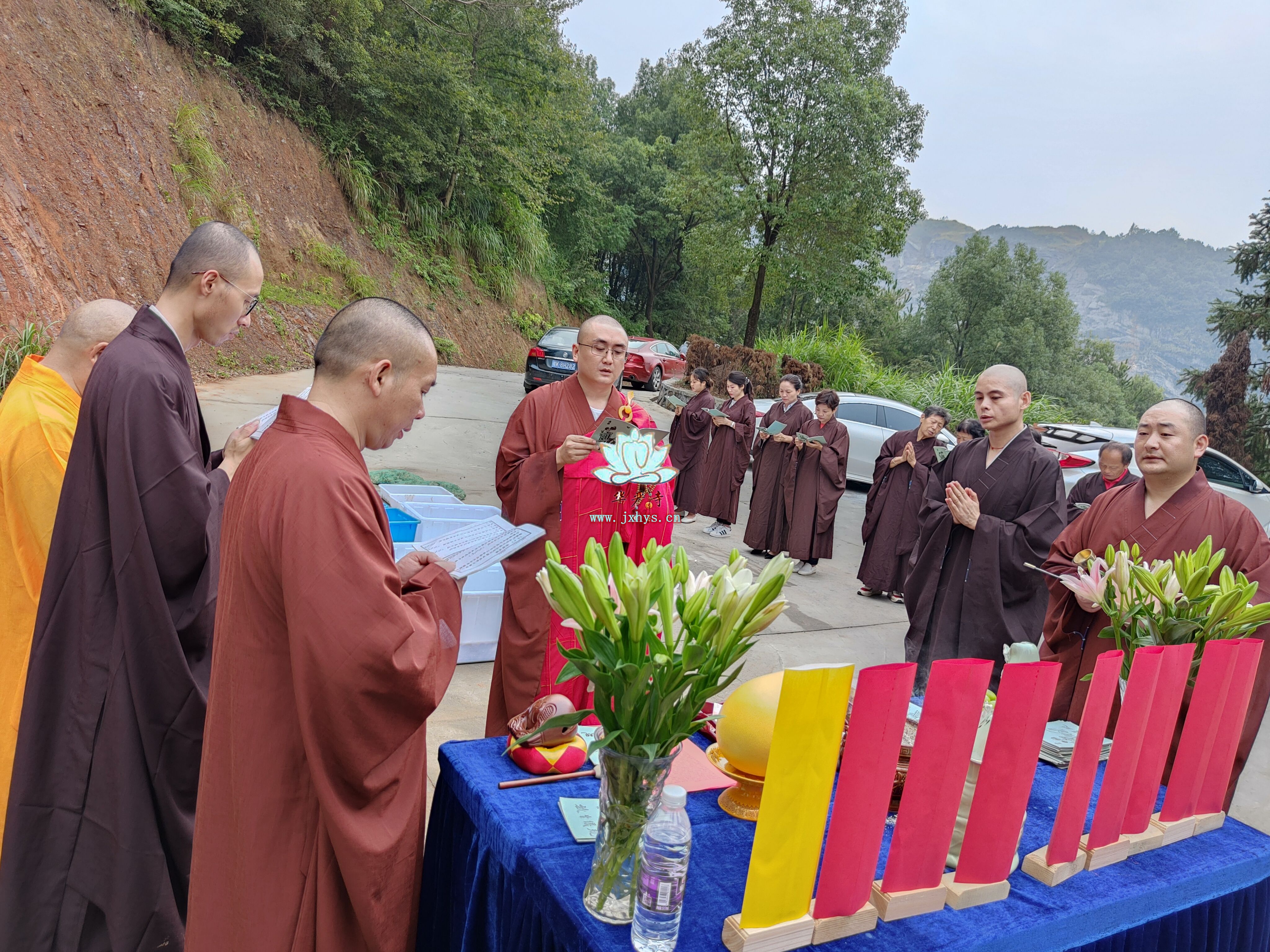 华严寺第25期放生法会圆满